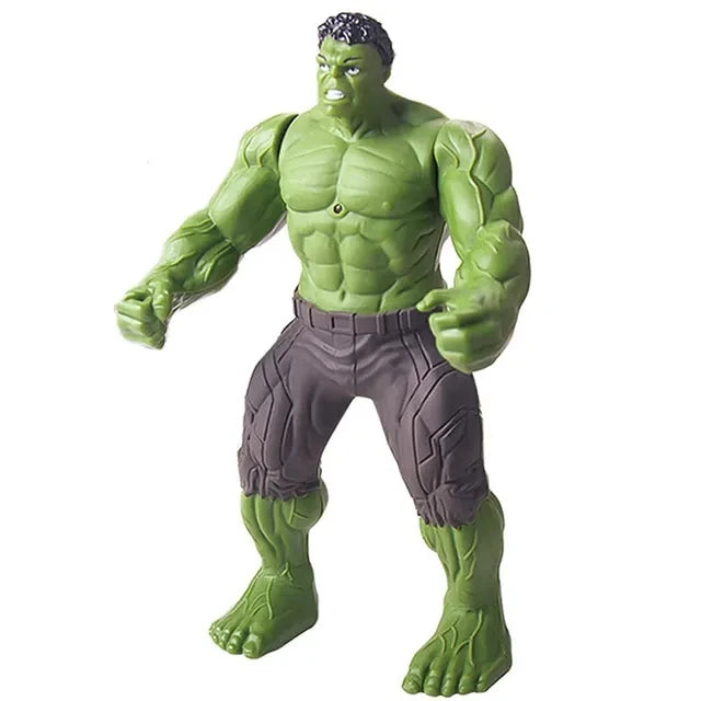 2024 Marvel Spiderman Hulk Ironman Anime Action Figure