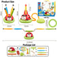 3 in 1 Musical Jump Sports Toys Toss