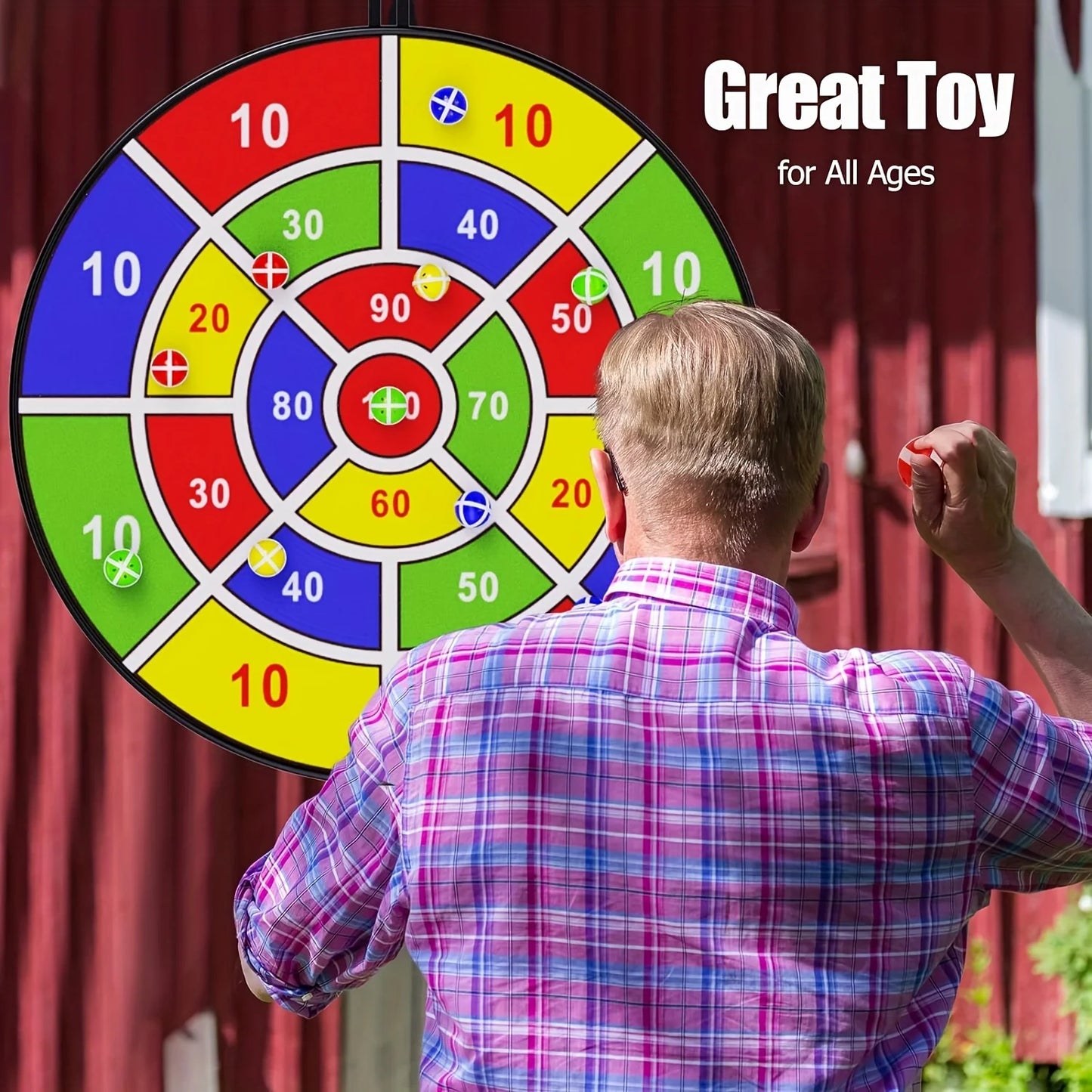29 inchs Kids Dart Board Game Set with