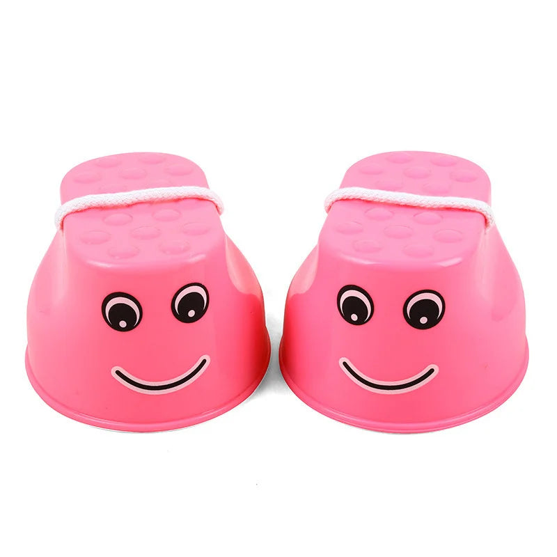 1 Pair Children s Smile Jumping Stilts Kindergarten