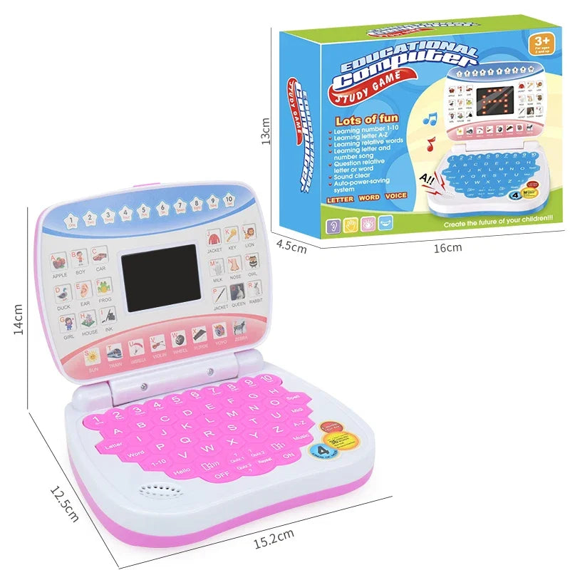 English Learning Small Laptop Toy for Kids 2