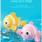 Bath Toys Cute Swimming Clown Fish Bath Toy