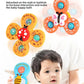 Suction Cup Spinner Toy 3PCS Windmill Cartoon Animal