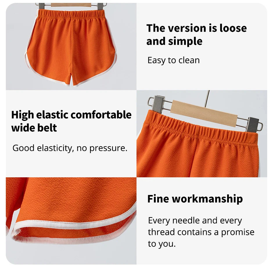 Summer Boys and Girls Shorts Comfortable and Casual