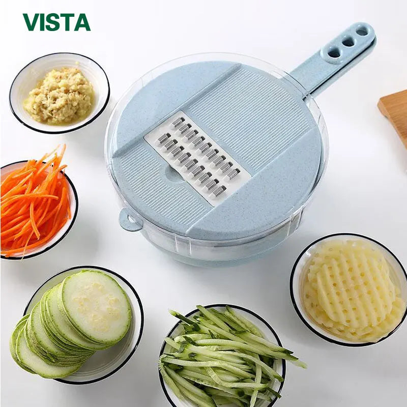Vegetable Chopper Multifunctional Grater Cutter Kitchen Accessories Manual