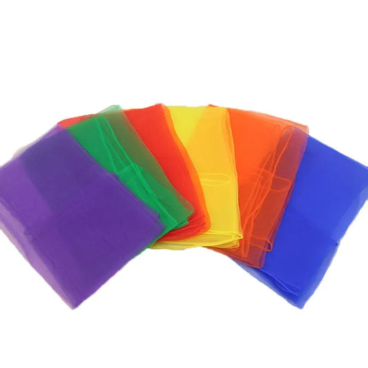 6 Colors Practical Gymnastics Scarves For Outdoor Game
