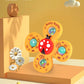 Suction Cup Spinner Toy 3PCS Windmill Cartoon Animal