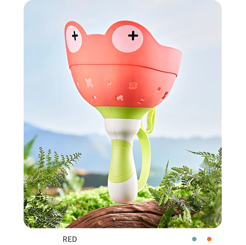 Pull String Flying Saucer Disc Launcher Kids Flying