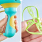 Pull String Flying Saucer Disc Launcher Kids Flying
