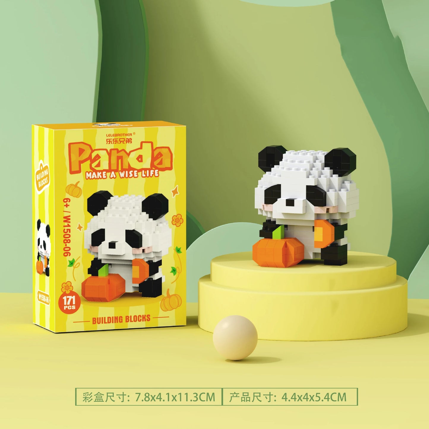 Animal Cat Bricks Constructor Set Micro Building Blocks