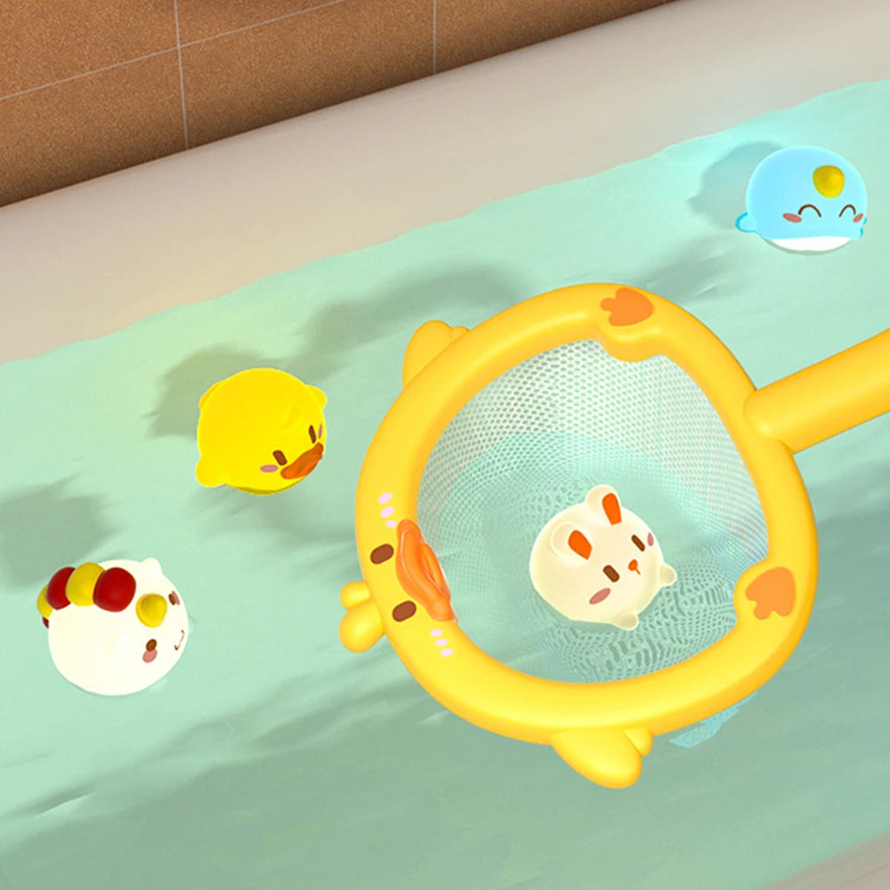 Baby Cute Animals Bath Toy LED Light Up