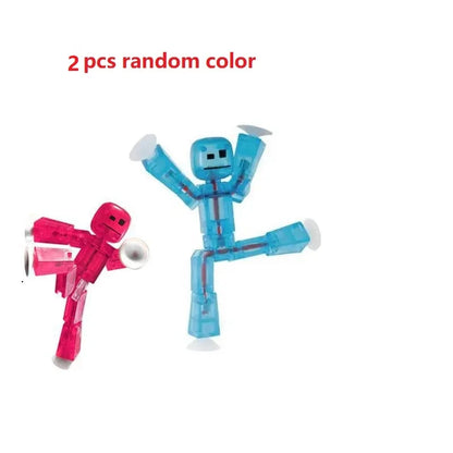 Suction Cup Stickbot Toys Sticky Robbot Toys for