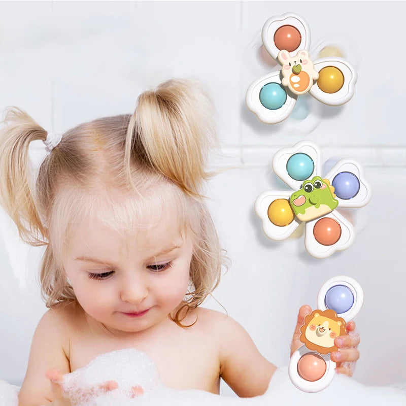Suction Cup Spinner Toys for 1 2 Year