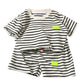 2Pcs Fashion Children Short Sleeve Shorts Sets Summer