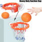 4pcs Bathroom Shooting Game Toy Bathtub Basketball Hoop