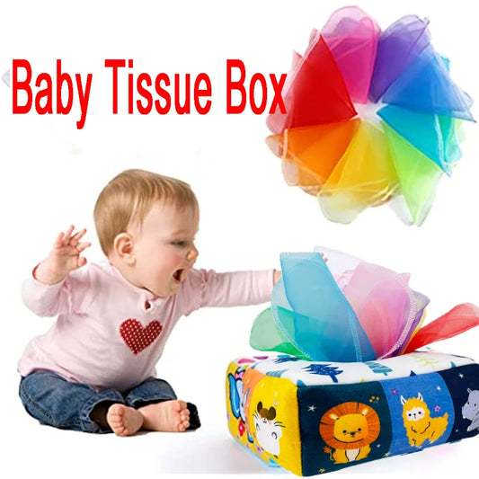 Montessori Toys Magic Tissue Box Baby Educational Learning