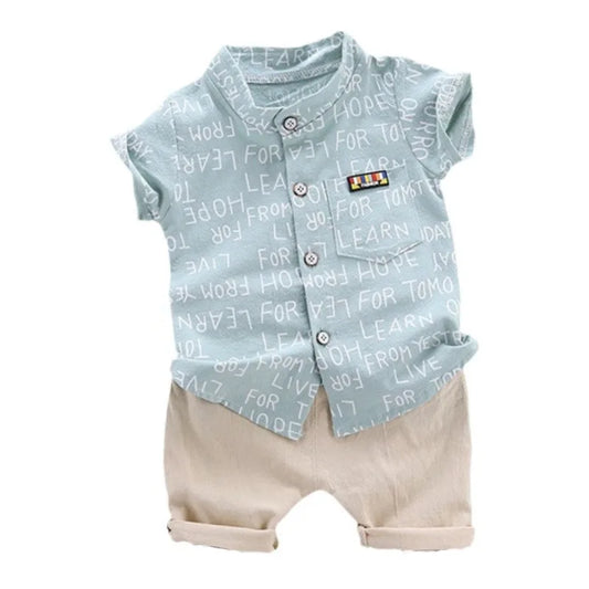 New Summer Baby Boys Clothes Suit Children Fashion