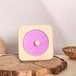 Baby Montessori Mirror Puzzle Busy Board Wooden Toys