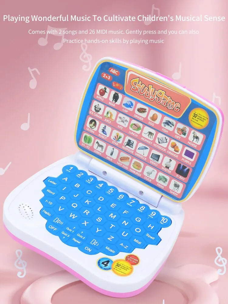 English Learning Small Laptop Toy for Kids 2