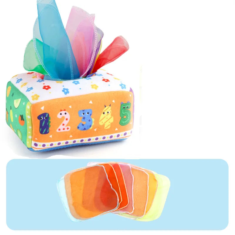 Montessori Toys Magic Tissue Box Baby Educational Learning