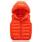 Fall Solid Waistcoat Children Outerwear Winter Coats Kids