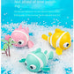 Bath Toys Cute Swimming Clown Fish Bath Toy