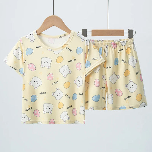 2 piece Summer Children s Comfortable And Versatile