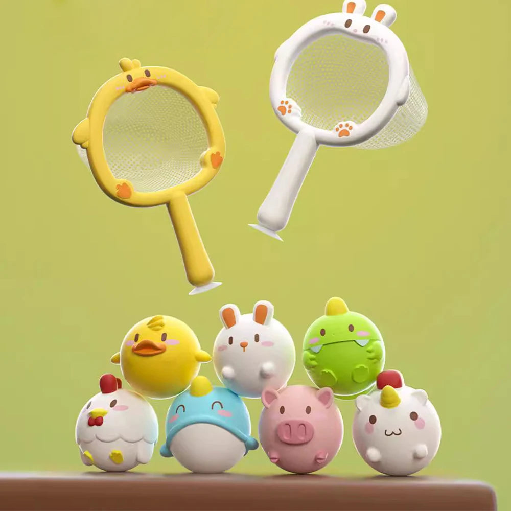 Baby Cute Animals Bath Toy LED Light Up