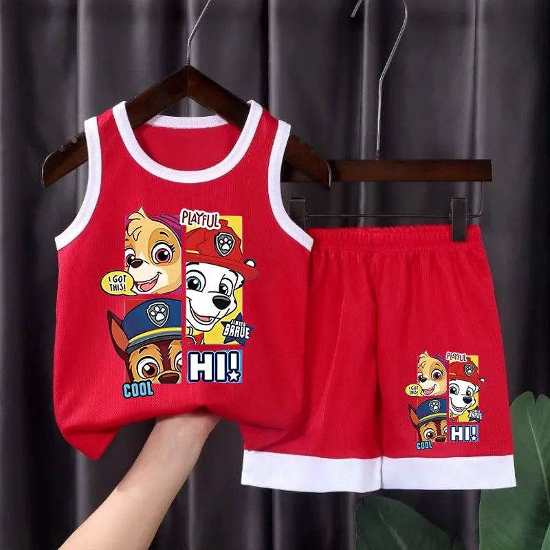 PAW Patrol Cartoon Printed Children Quick Drying Mesh