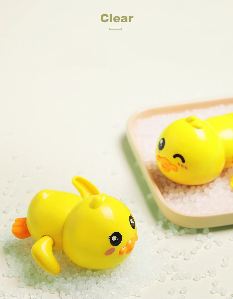 1 Pcs Children Bathing and Playing with Ducks