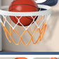 Kids Basketball Hoop with Inflatable Ball Wall Mount