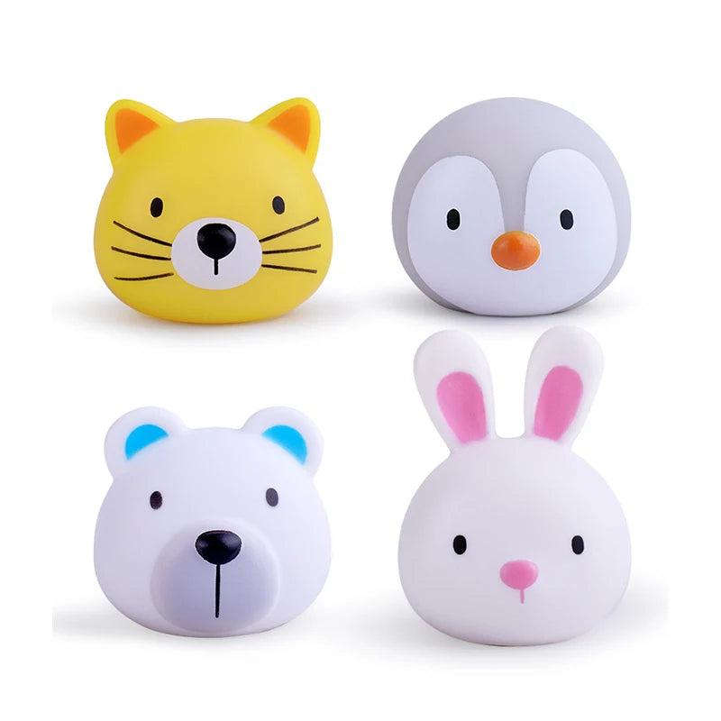 Baby Cute Animals Bath Toy LED Light Up