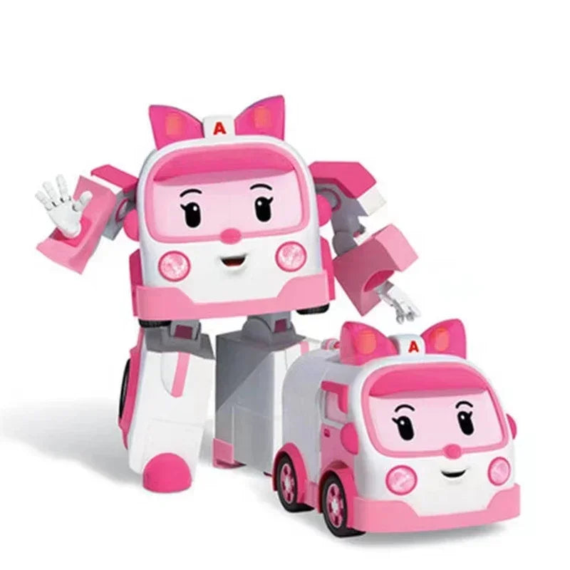 Silverlit Robocar Korea Robot Kids Toys Plastics Transformed