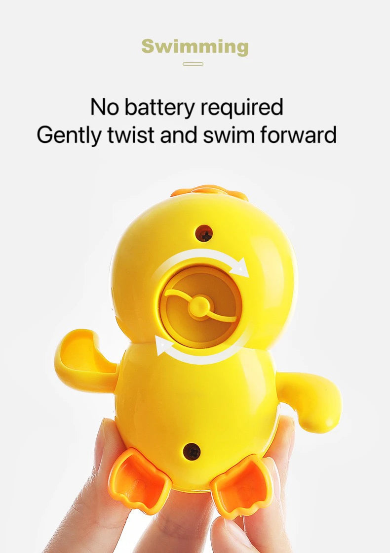 1 Pcs Children Bathing and Playing with Ducks