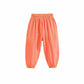 Summer Korea Children Pants Casual Girls Boys Cotton