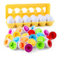 Matching Eggs Toys for Kids 1 2 3Toddlers
