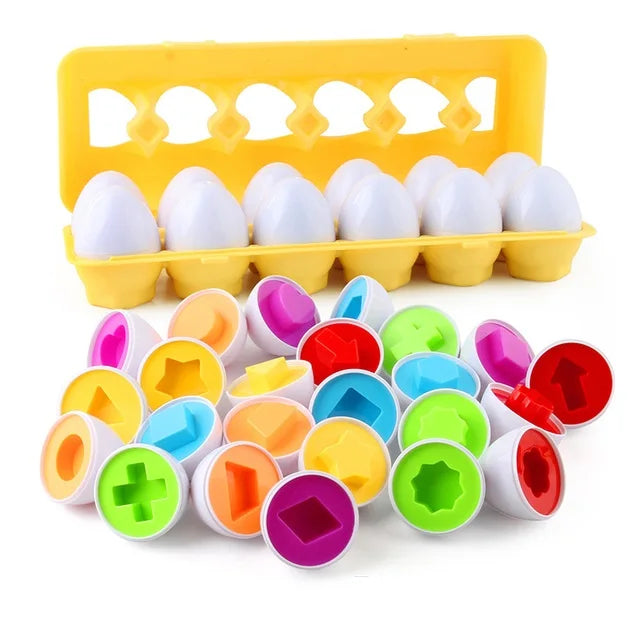 Matching Eggs Toys for Kids 1 2 3Toddlers
