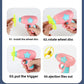 Children Saucer Launcher Pistol Outdoor Spinning Top Dinosaur