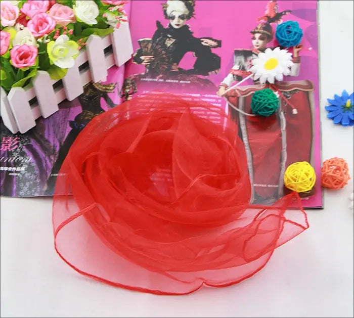6 Colors Practical Gymnastics Scarves For Outdoor Game