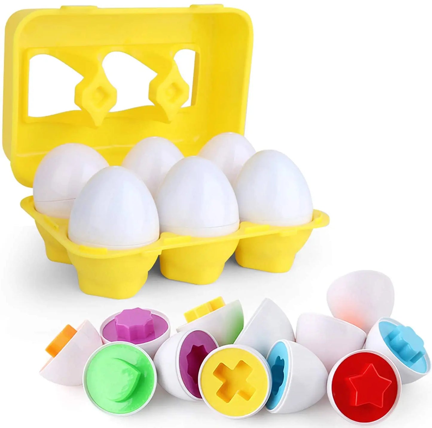 Matching Eggs Toys for Kids 1 2 3Toddlers