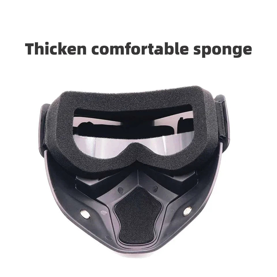 Tactical Face Goggles Mask Kids Water Soft EVA