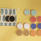 Children Montessori Sensory Toys Tactile Board Matching Game