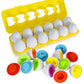 Matching Eggs Toys for Kids 1 2 3Toddlers