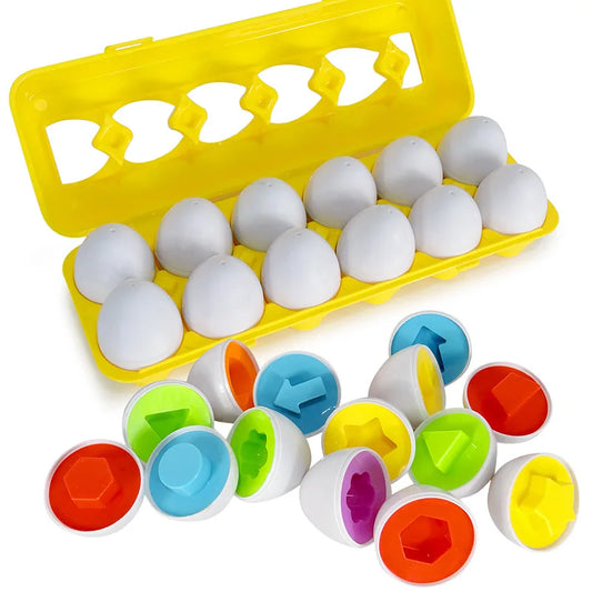 Matching Eggs Toys for Kids 1 2 3Toddlers