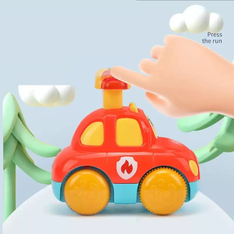 Baby Animal Car Toys Toddler Press and Go