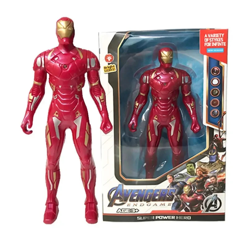 2024 Marvel Spiderman Hulk Ironman Anime Action Figure