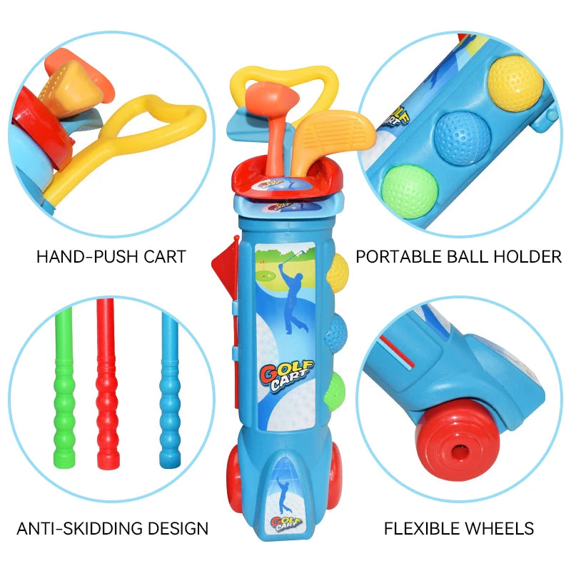 Toddler Golf Set Children Minigolf Play Sport Game