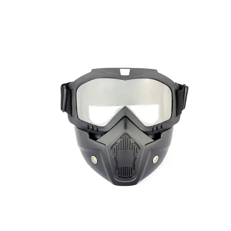 Tactical Face Goggles Mask Kids Water Soft EVA