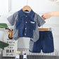 Infant Fashiont Bay Boys Denim Clothing Sets Summer