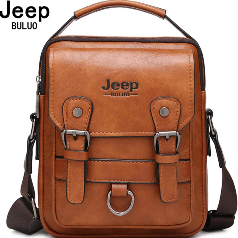 JEEP BULUO Multi function Business Handbags Men New